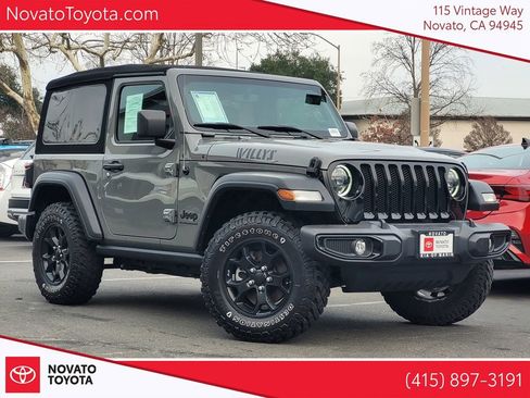 Used 2023 Jeep Wrangler Willys image 1