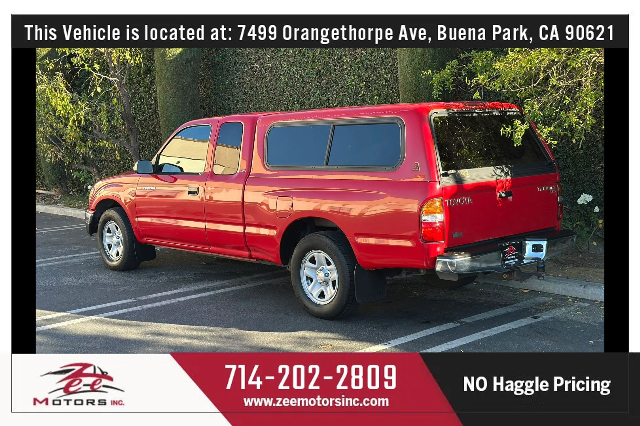 Used 2001 Toyota Tacoma 2WD Xtracab w/ SR5 Pkg w/ Chrome Pkg image 9