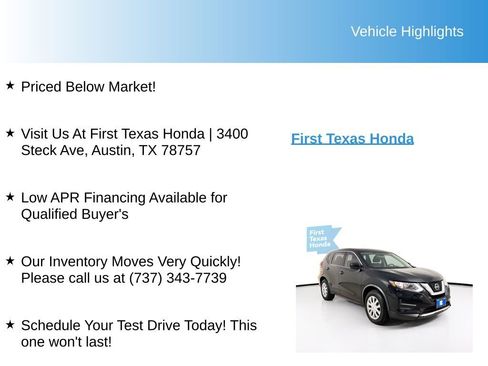 Used 2018 Nissan Rogue S FWD image 9