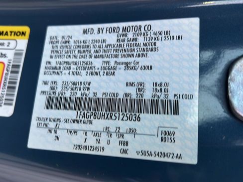 Used 2024 Ford Mustang Premium RWD image 34