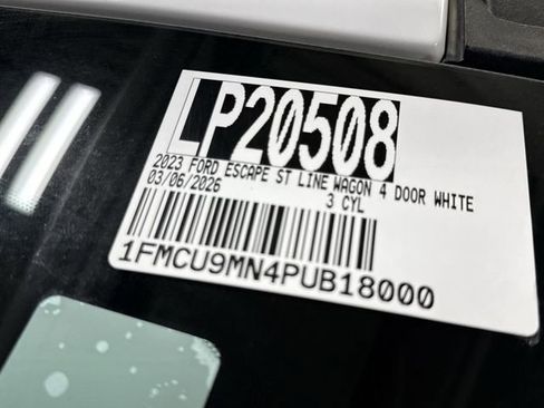 Used 2023 Ford Escape ST-Line w/ Tech Pack #1 image 30