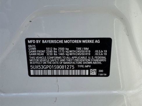 Used 2025 BMW X3 xDrive30i w/ Premium Package image 15