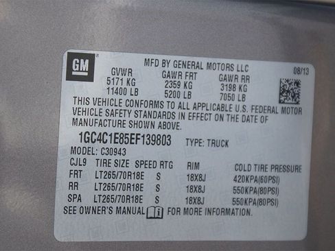 Used 2014 Chevrolet Silverado 3500 LTZ w/ LTZ Plus Package image 24