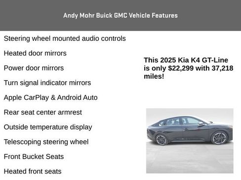 Used 2025 Kia K4 GT-Line FWD image 12