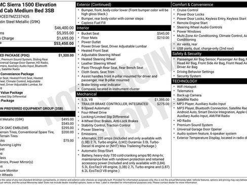 Used 2021 GMC Sierra 1500 Elevation w/ Preferred Package AWD/4WD image 22