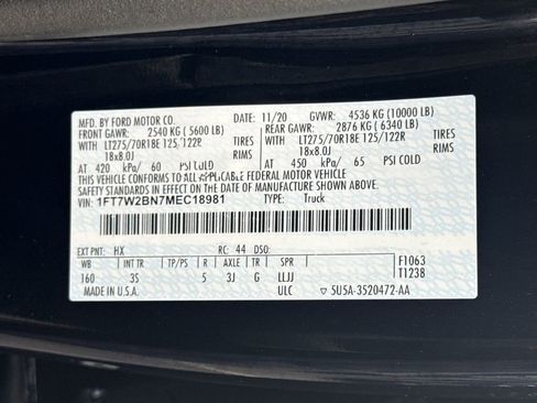 Used 2021 Ford F250 XLT w/ XLT Premium Package image 35