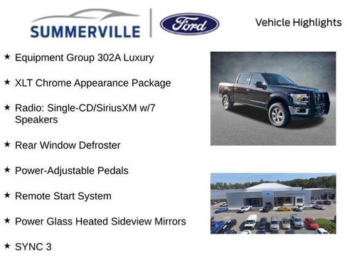 Used 2018 Ford F150 XLT w/ Equipment Group 302A Luxury image 2