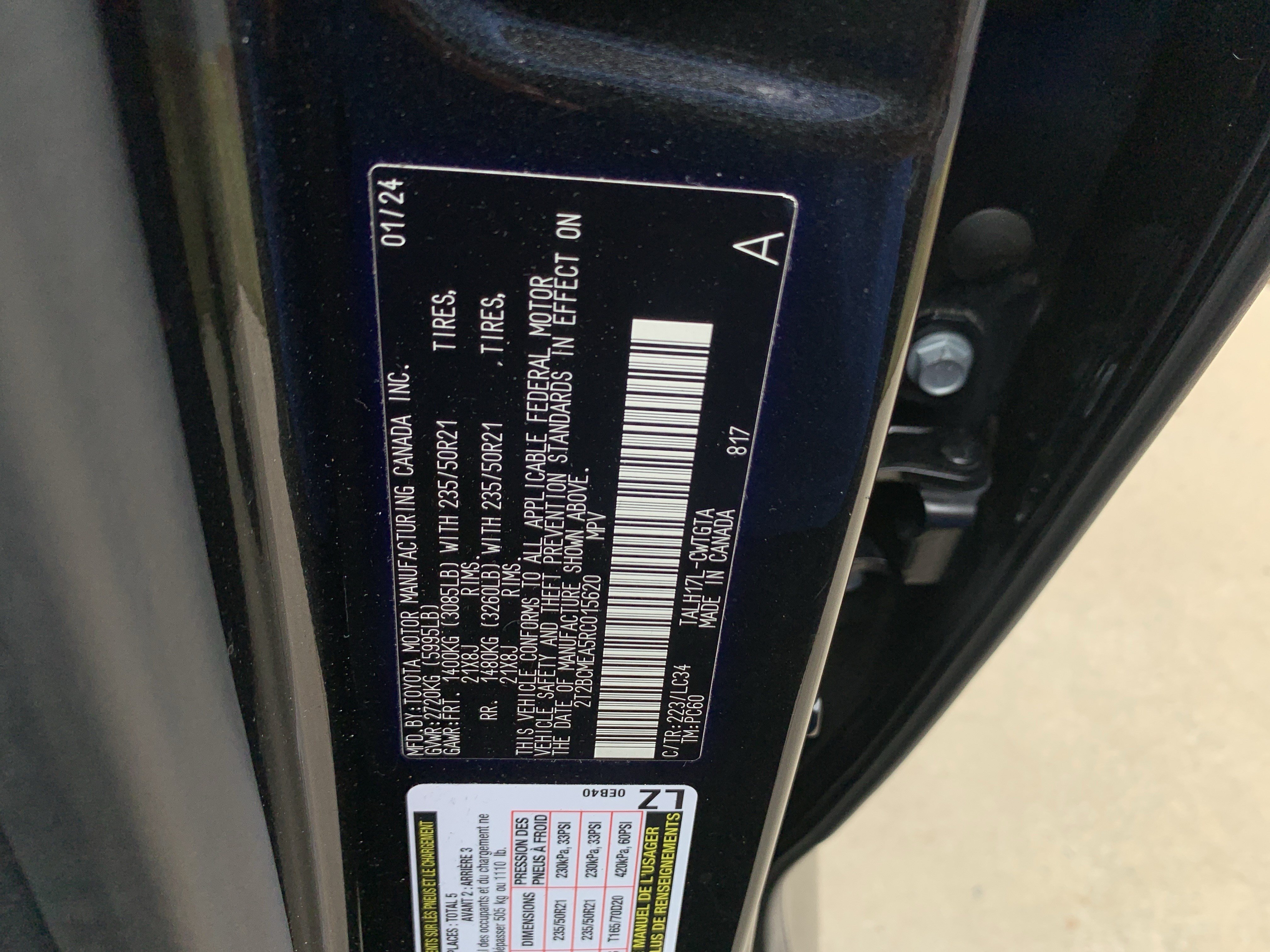 Used 2024 Lexus RX 500h F Sport w/ Convenience Package AWD/4WD image 36