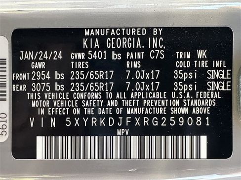 Used 2024 Kia Sorento SX Prestige w/ Sage Leather Package image 44