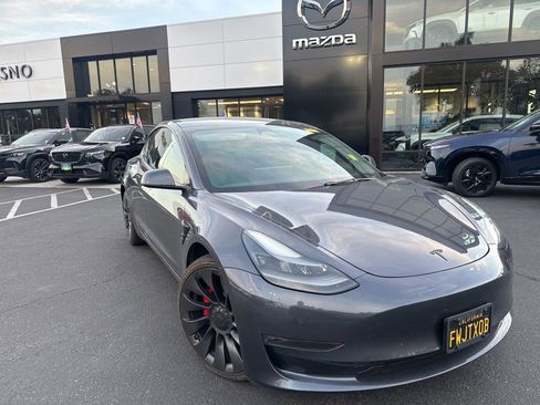 Used 2023 Tesla Model 3 Performance AWD/4WD image 1