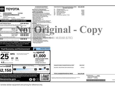 Used 2024 Toyota Highlander XLE image 26