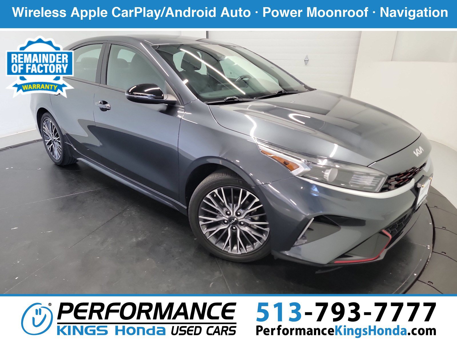 Used 2023 Kia Forte GT-Line w/ GT-Line Premium Package FWD 360° Tour