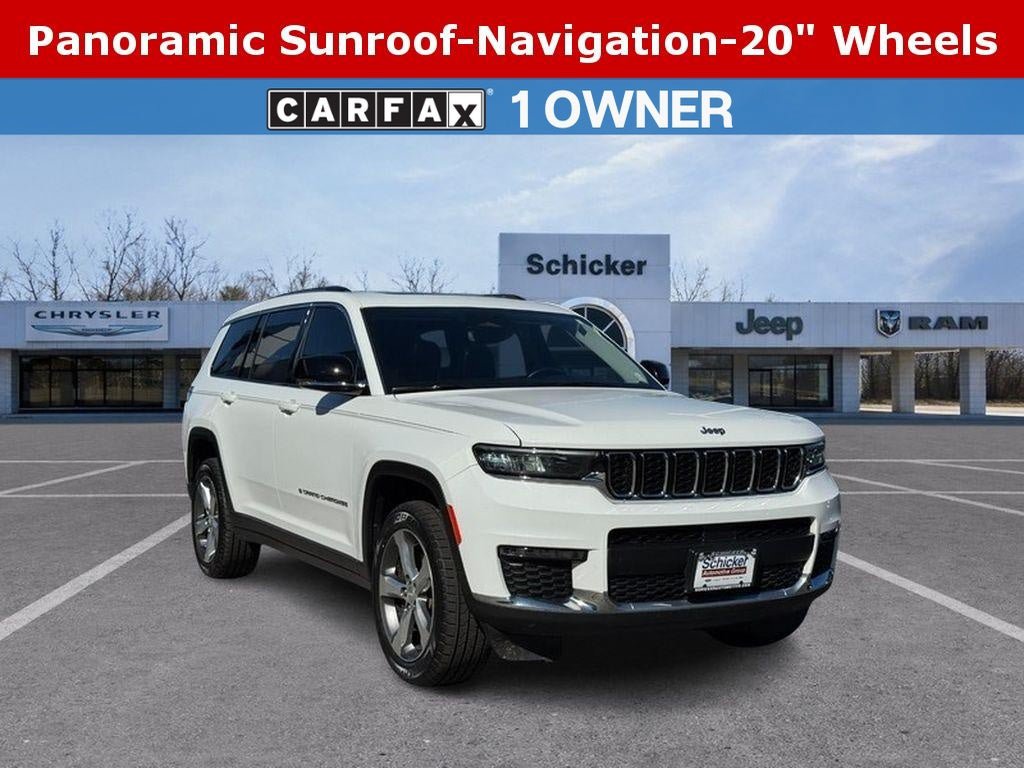 Used 2021 Jeep Grand Cherokee L Limited AWD/4WD image 1