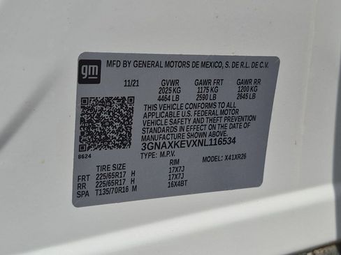 Used 2022 Chevrolet Equinox LT FWD image 34