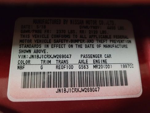 Used 2018 Nissan Rogue Sport SL w/ SL Premium Package image 33