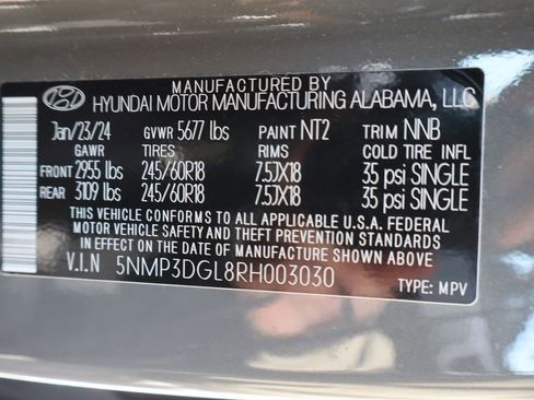 Used 2024 Hyundai Santa Fe XRT AWD/4WD image 4