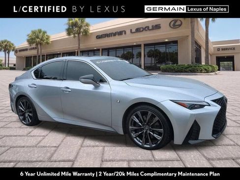 Used 2022 Lexus IS 350 F Sport w/ Navigation Package RWD image 1