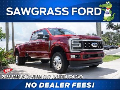 New 2026 Ford F450 Platinum