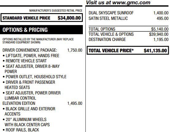 Used 2022 GMC Acadia SLE w/ Driver Convenience Package FWD image 2
