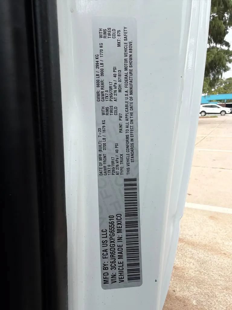 Used 2023 RAM 1500 Tradesman w/ Power & Remote Entry Group RWD image 26