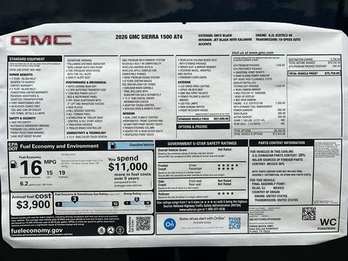 New 2026 GMC Sierra 1500 AT4 w/ AT4 Premium Package image 21