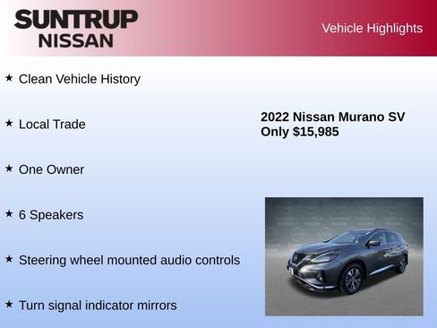 Used 2022 Nissan Murano SV image 8