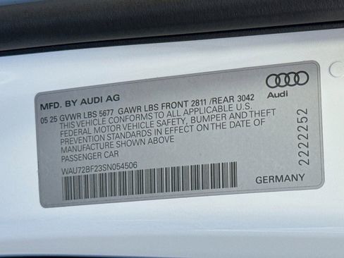 New 2025 Audi A6 Premium Plus image 30