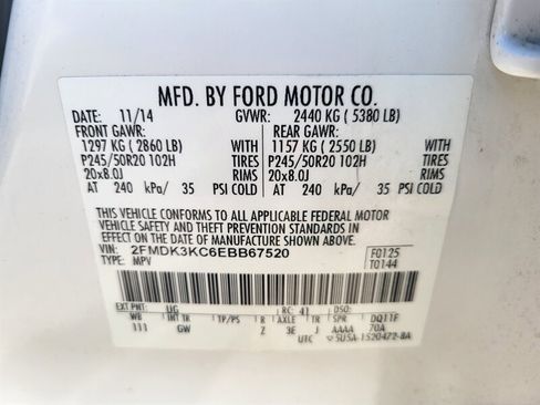 Used 2014 Ford Edge Limited w/ Vision Package image 24