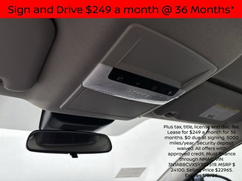 New 2025 Nissan Sentra SV w/ Lighting Package image 11