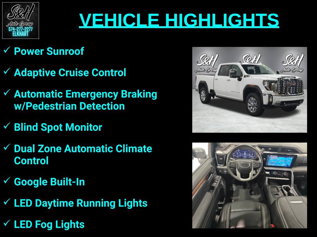 Used 2024 GMC Sierra 2500 Denali w/ Denali Reserve Package AWD/4WD image 3