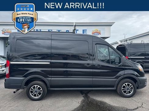 Used 2023 Ford Transit 250 Medium Roof w/ Load Area Protection Package RWD image 1