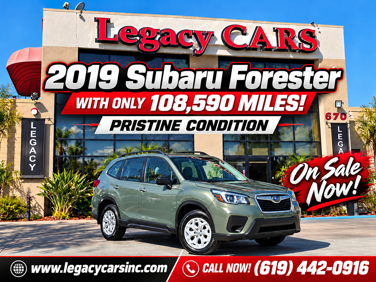 Used 2019 Subaru Forester w/ Alloy Wheel Package AWD/4WD image 2