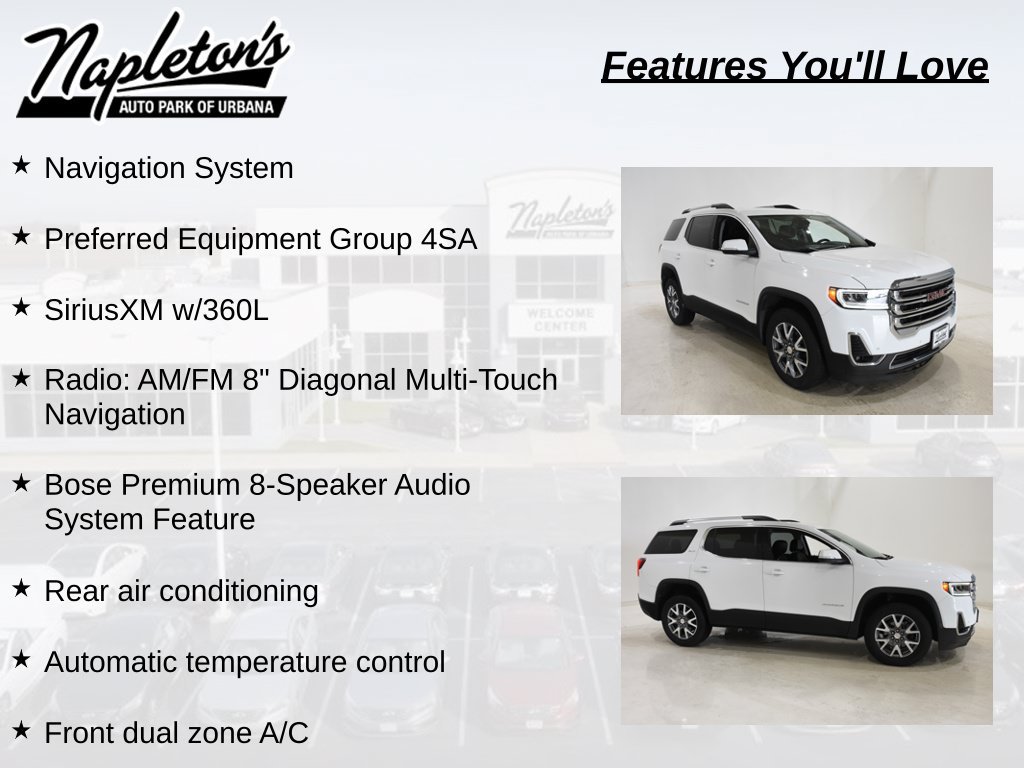 Used 2023 GMC Acadia SLT FWD image 7
