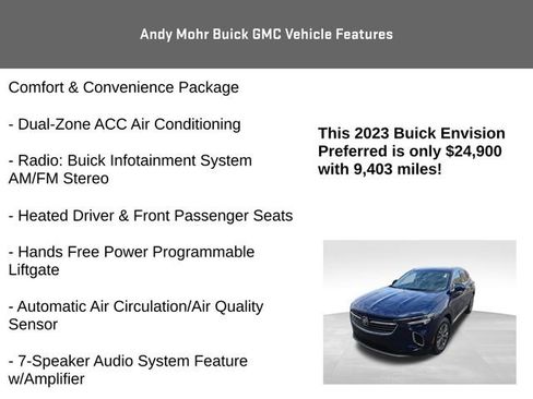 Used 2023 Buick Envision Preferred FWD image 8