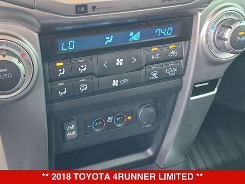Used 2018 Toyota 4Runner Limited RWD image 29