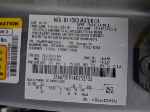 Used 2019 Ford Fusion SE image 33