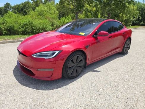 Used 2021 Tesla Model S Plaid AWD/4WD image 1
