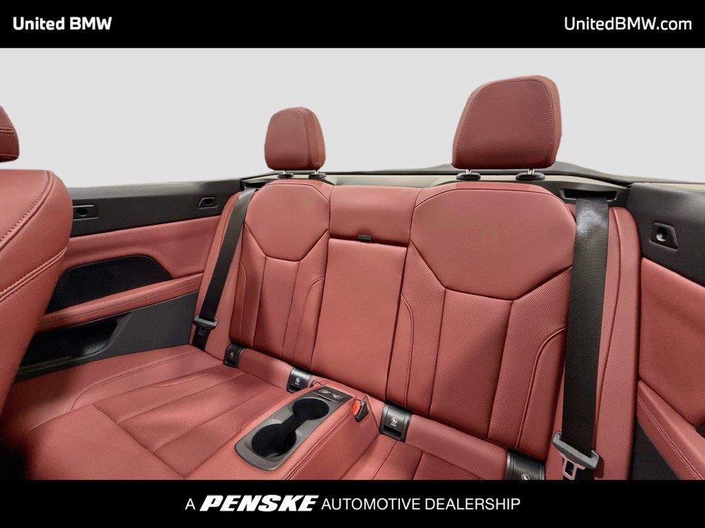 Certified 2025 BMW 430i Convertible RWD image 19