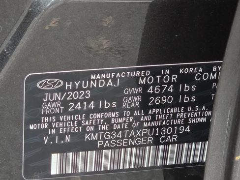 Certified 2023 Genesis G70 2.0T w/ Sport Prestige Package RWD image 25