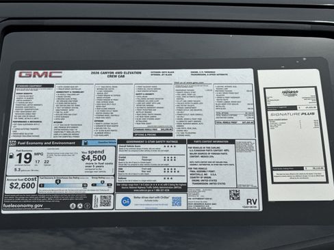 New 2026 GMC Canyon Elevation w/ Convenience Package AWD/4WD image 35