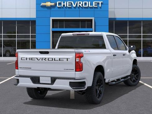 New 2026 Chevrolet Silverado 1500 Custom w/ Turbomax Blackout Package AWD/4WD image 4