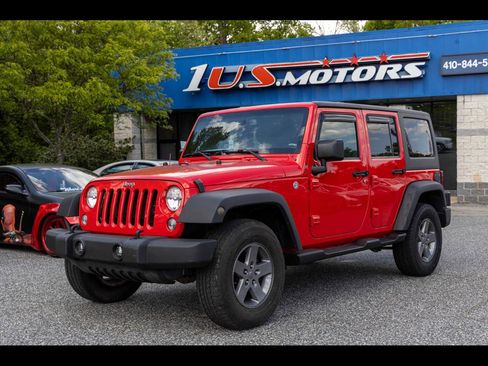 Used 2016 Jeep Wrangler Unlimited Sport w/ Quick Order Package 24S AWD/4WD image 1