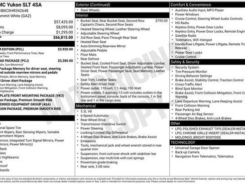 Used 2017 GMC Yukon SLT w/ Premium Edition image 1