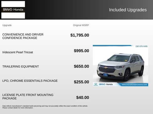 Used 2020 Chevrolet Traverse LT FWD image 5