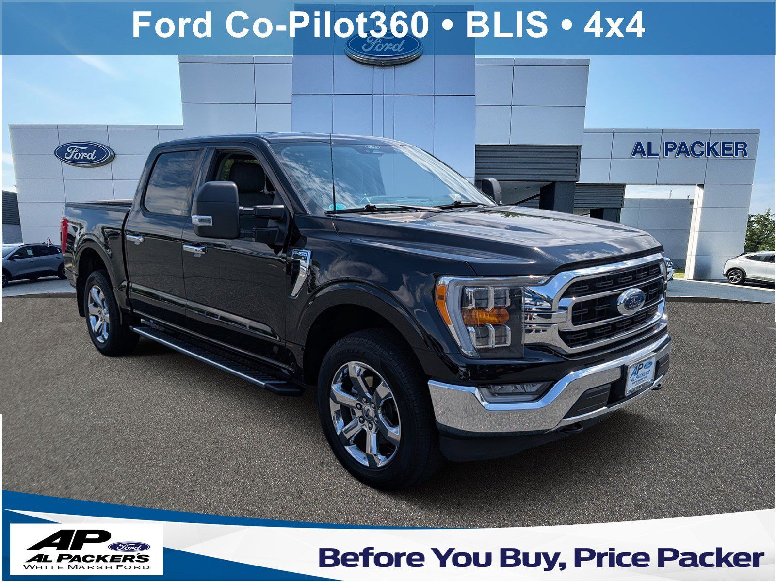 Certified 2022 Ford F150 XLT w/ Equipment Group 302A High AWD/4WD image 1