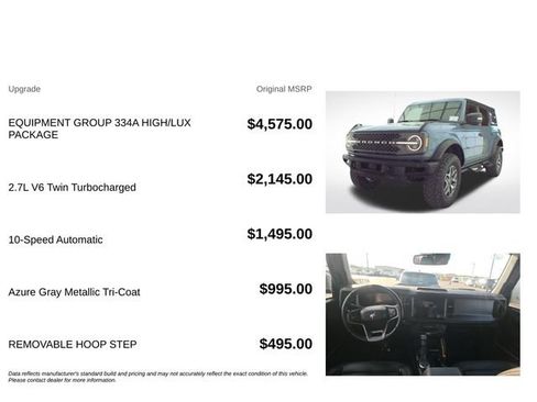 Used 2024 Ford Bronco Badlands AWD/4WD image 3