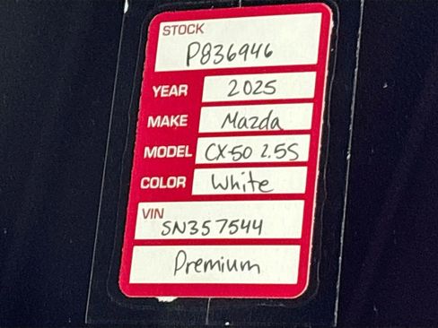 Used 2025 MAZDA CX-50 AWD 2.5 S w/ Cargo Package image 25