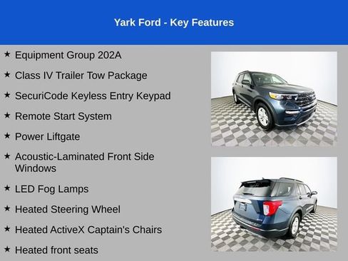 Used 2023 Ford Explorer XLT w/ Equipment Group 202A image 2