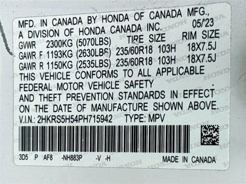 Certified 2023 Honda CR-V Sport image 36