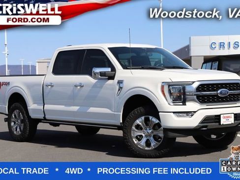 Used 2021 Ford F150 Platinum w/ FX4 Off-Road Package AWD/4WD image 1